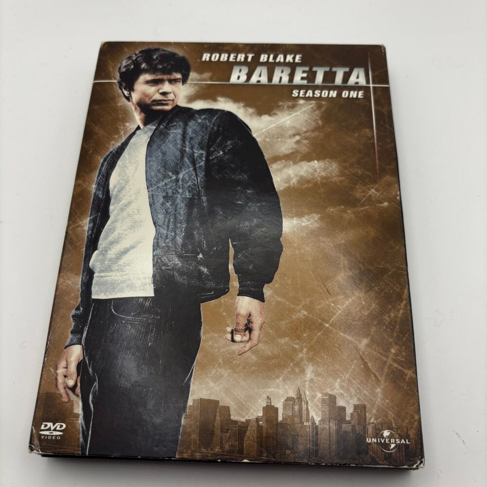 Baretta: Season One 1 (DVD, 2002, 3-Disc Set) Robert Blake used